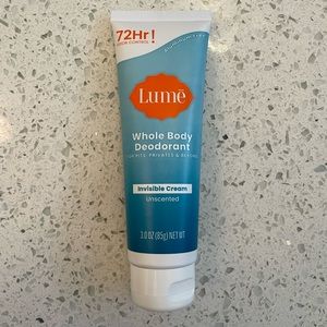 Lumē Whole body deodorant cream- unscented